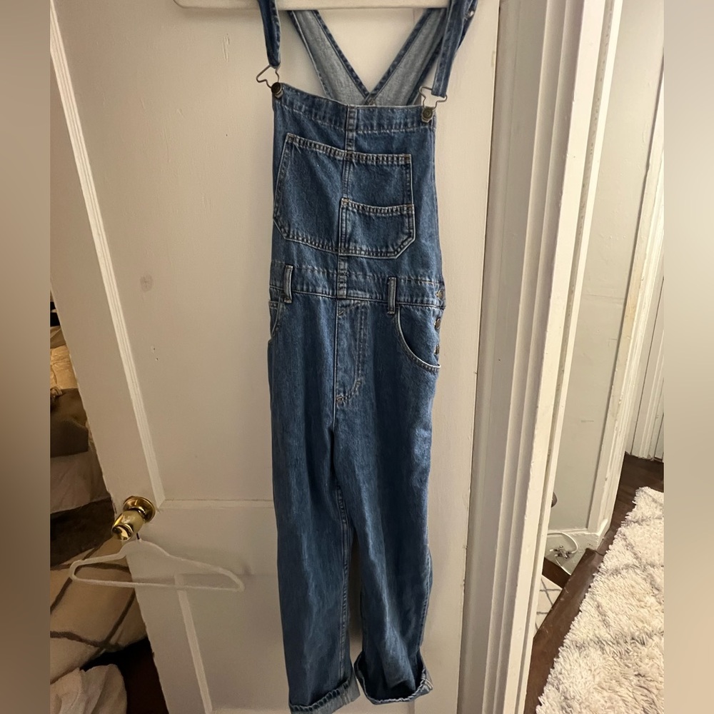 FREE PEOPLE We the free denim overalls size S